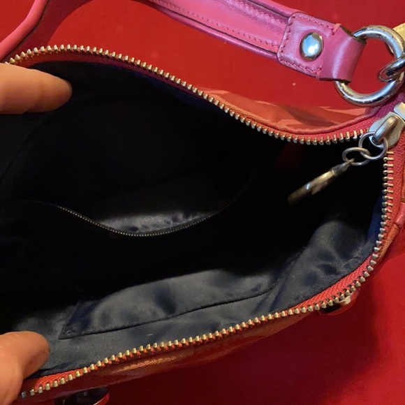 Pink Coach Purse - Picture 4 of 10